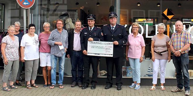 Kolpingladen spendete