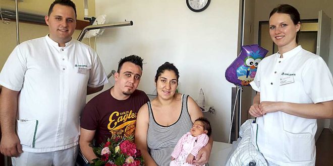 Fünf Kilo schweres Baby geboren