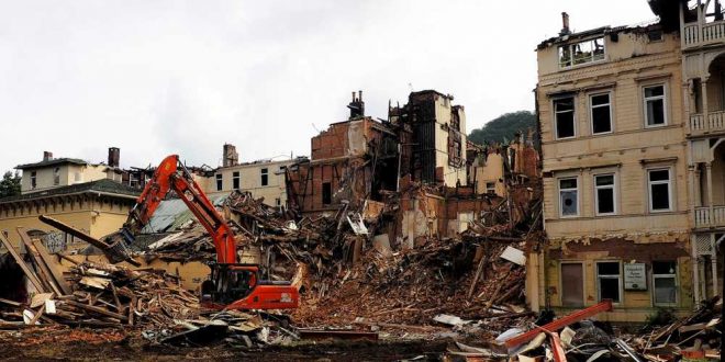 Brandruine Hotel Harzburger Hof