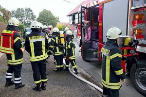 Feuerwehrübung