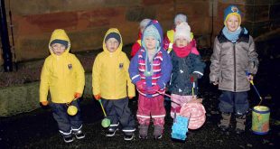 Laternenumzug des TSV Gielde