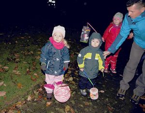 Laternenumzug des TSV Gielde