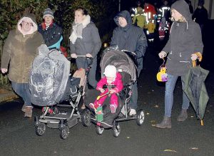 Laternenumzug des TSV Gielde