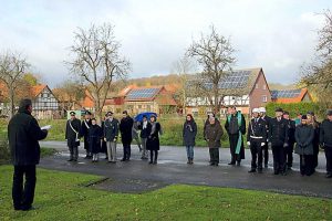 Volkstrauertag am Ehrenmal