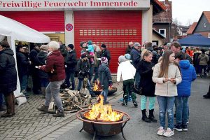 Osterfeuer in Immenrode
