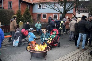 Osterfeuer in Immenrode