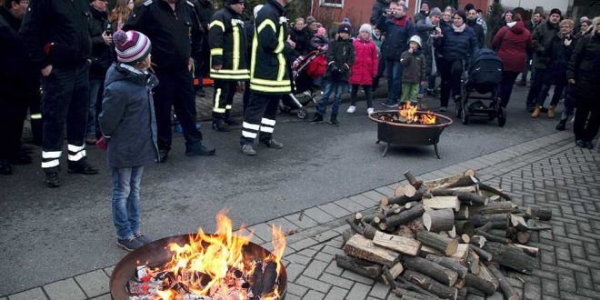 Osterfeuer in Immenrode