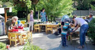Kindergarten Blumen- und Pflanzfest
