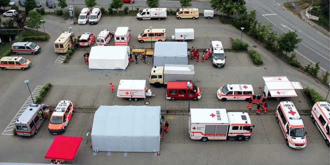 DRK-Einsatzzüge standen bereit