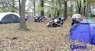 Motorradfahrer-Treffen