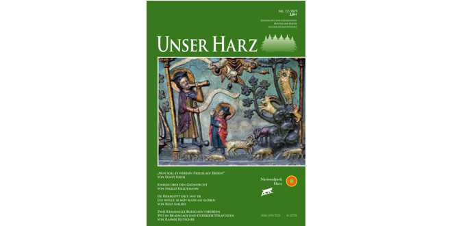 Mit dieser Ausgabe ist UNSER HARZ zum 800. Male seit 1953 erschienen. Das spricht für die hohe Qualität der Zeitung und die Treue seiner Leserschaft.