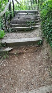 Treppenaufgang zum Harly
